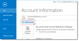 add account
