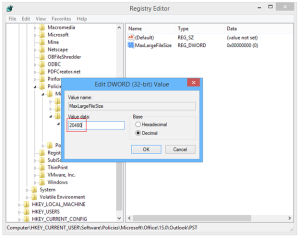 new registry entry