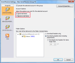 Account Options