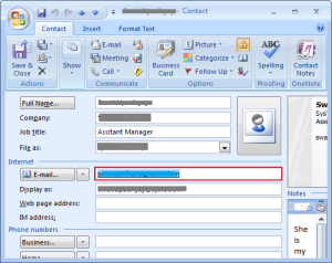 email id