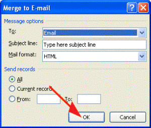 Message options