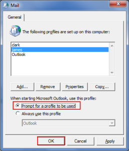 choose prompt