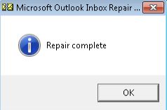 repair complete