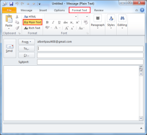 create new message